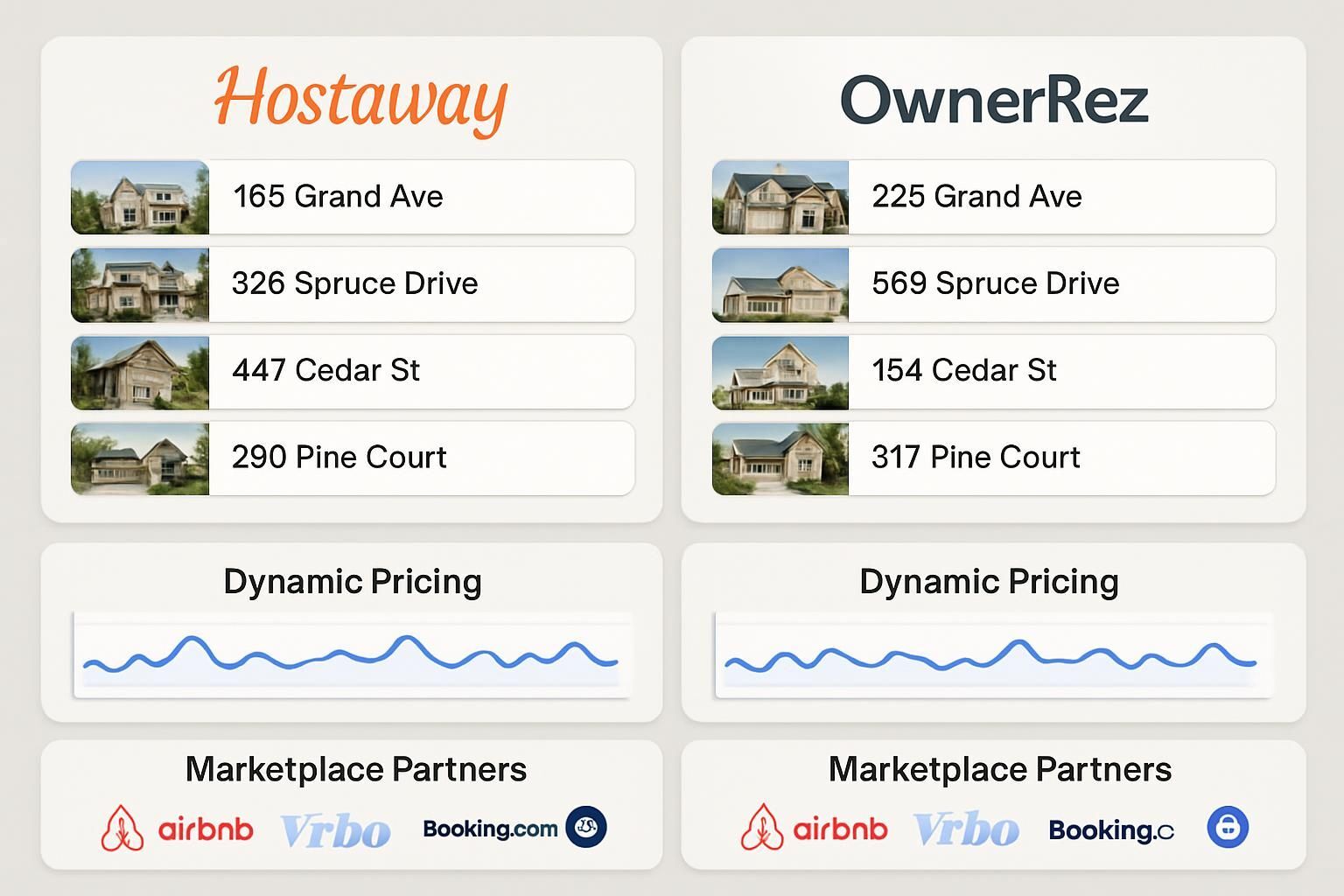 Compare Hostaway and OwnerRez to discover which vacation rental software offers the best features, ease of use, and value for property managers and hosts.